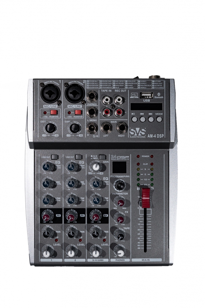 SVS Audiotechnik mixers AM-4 DSP Аналоговый микшерный пульт, 4-канала в Орле